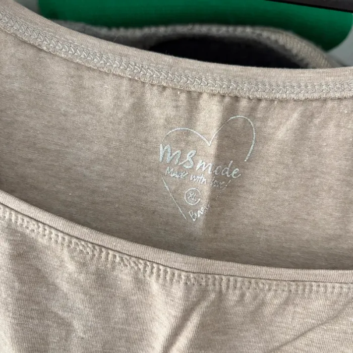 Débardeur Ms Mode • beige • 50 🌼 - photo numéro 2