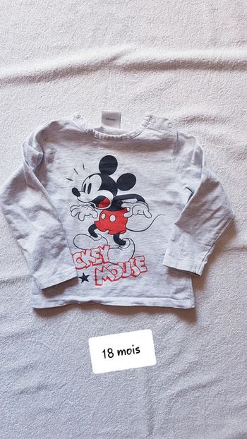T-shirt Disney 18 mois