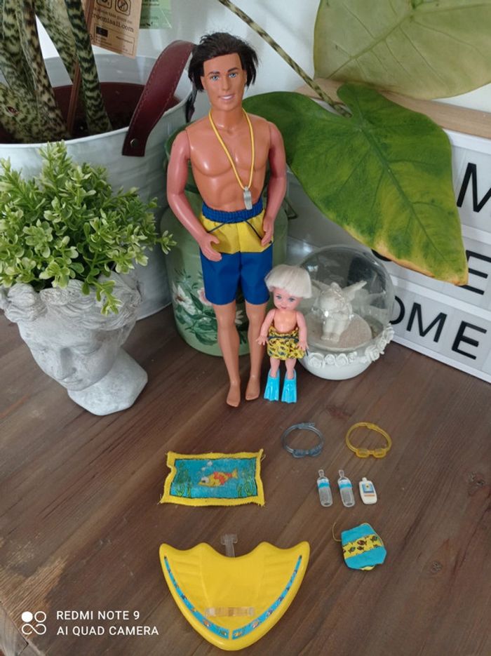Ken & Tommy Swim Buddies, vintage 1999 - photo numéro 12