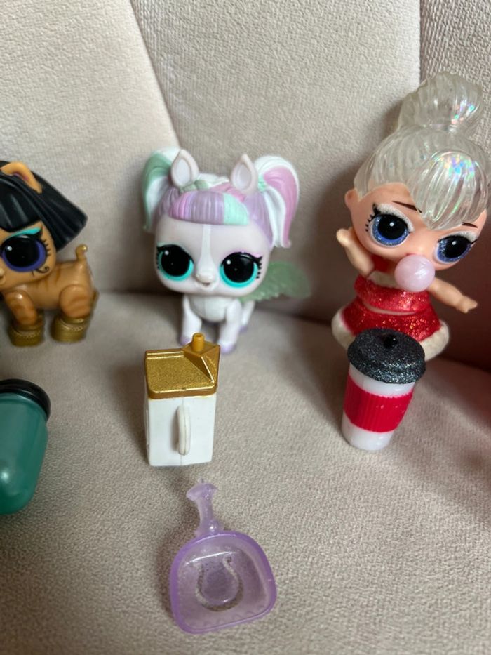 Lot 2 poupées et 4 animaux plus accessoires - L.O.L. Surprise - photo numéro 5
