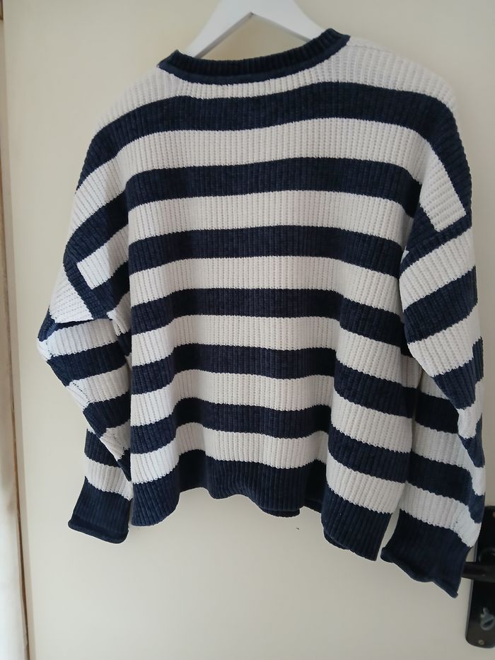 Pull maille chenille oversize Taille M - photo numéro 6