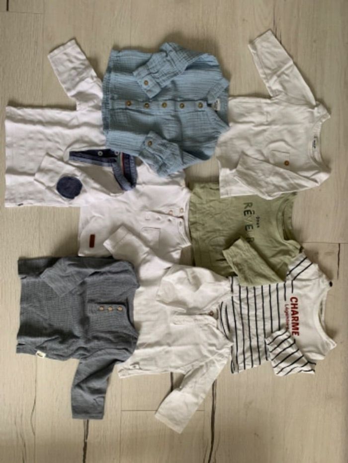 Lot tee shirt manche longue