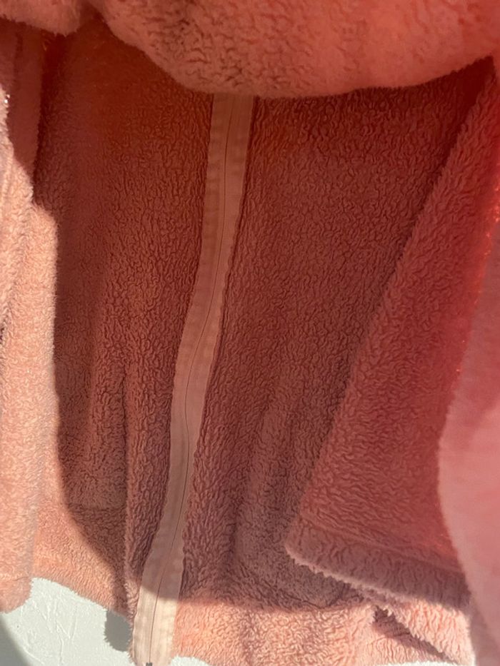 poncho rose en pilou - photo numéro 9