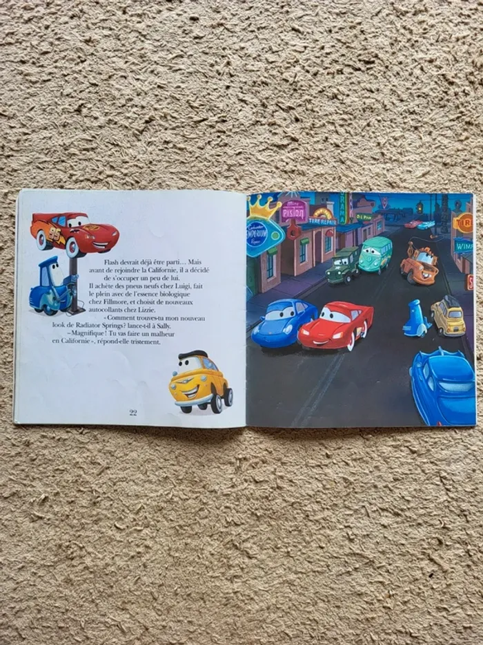 Livre enfant "Cars" Disney Pixar - photo numéro 7