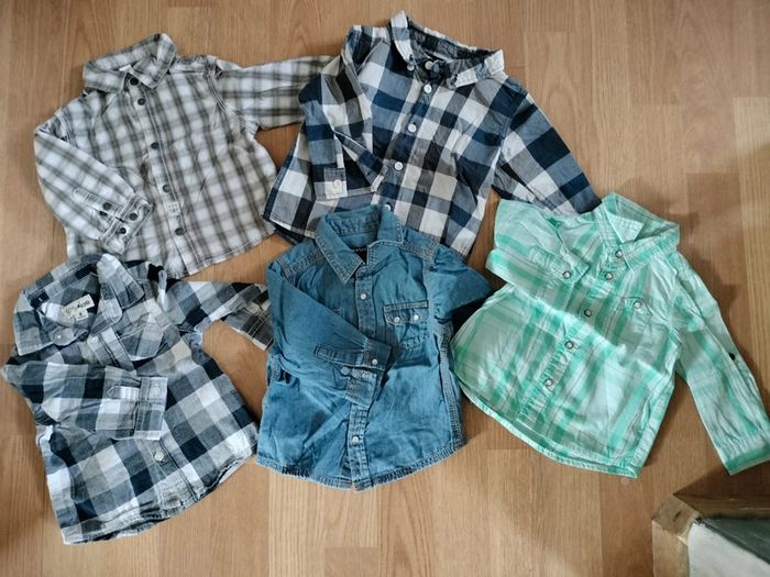 Chemise garçon 6 mois