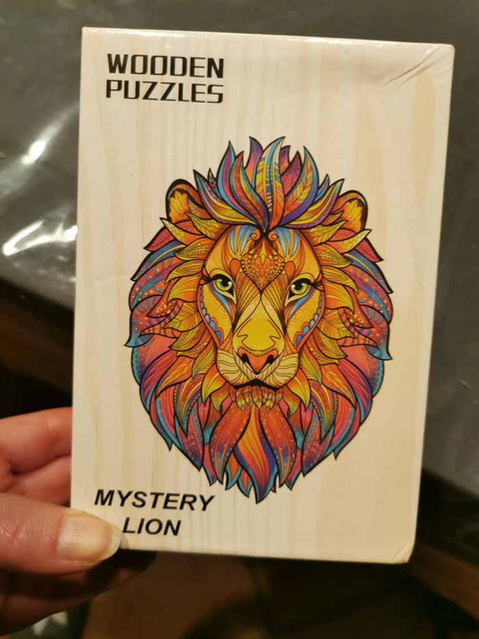 Puzzle en bois Mystery Lion wooden puzzles