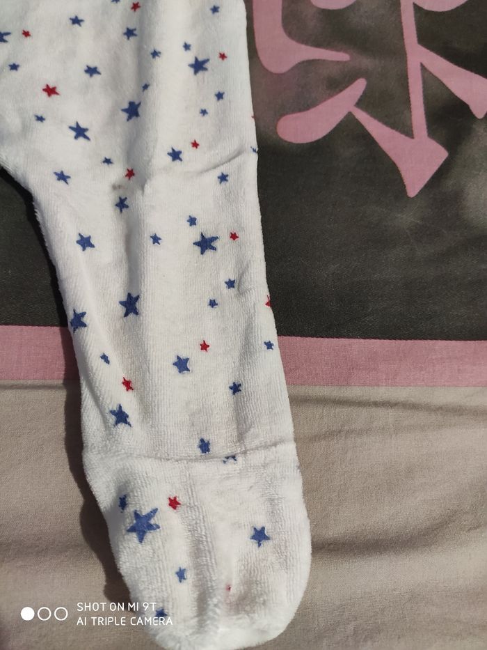 Pyjama bébé garçon taille 1 mois - photo numéro 2