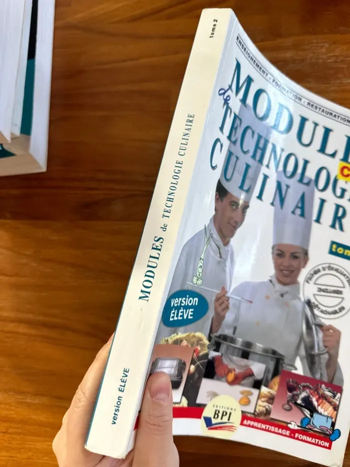 Livre, module de technologie culinaire CAP - photo numéro 2