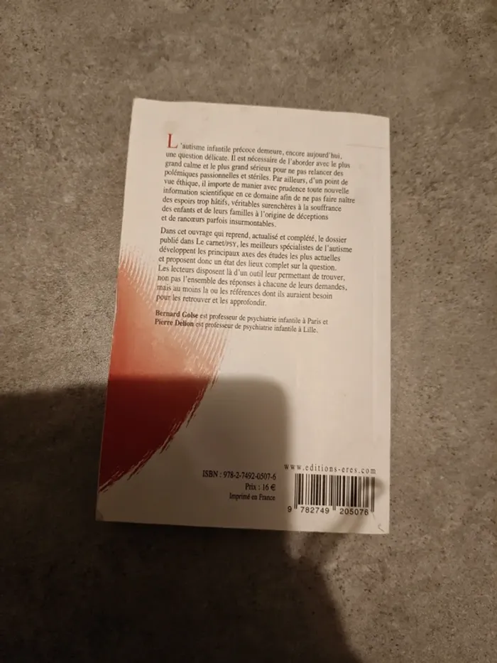 Autisme : état des lieux et horizons de Bernard Golse et Pierre Delion - photo numéro 2