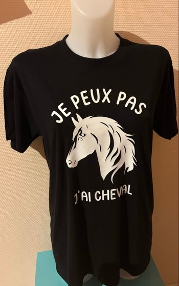 Tee-shirt cheval