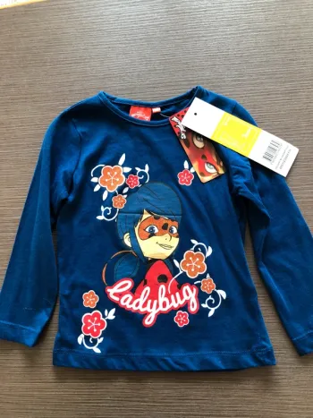 Tee shirt miraculous disney 3 ans