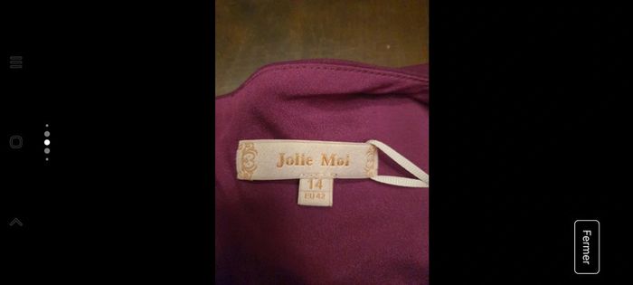 Robe de cérémonie Jolie moi neuve eur 42 - photo numéro 14
