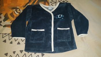 Gilet velours 6 mois 0€50 -50% dès 2 achetés