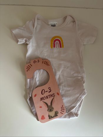 Body bébé 3 mois