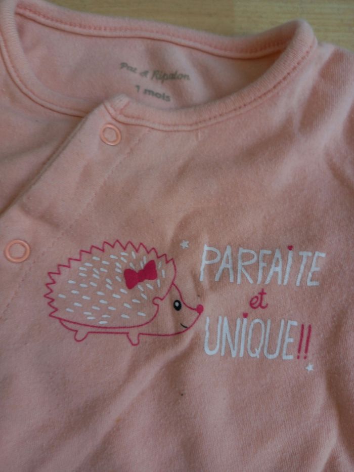 Lot de 4 pyjamas bébé léger en coton - photo numéro 7