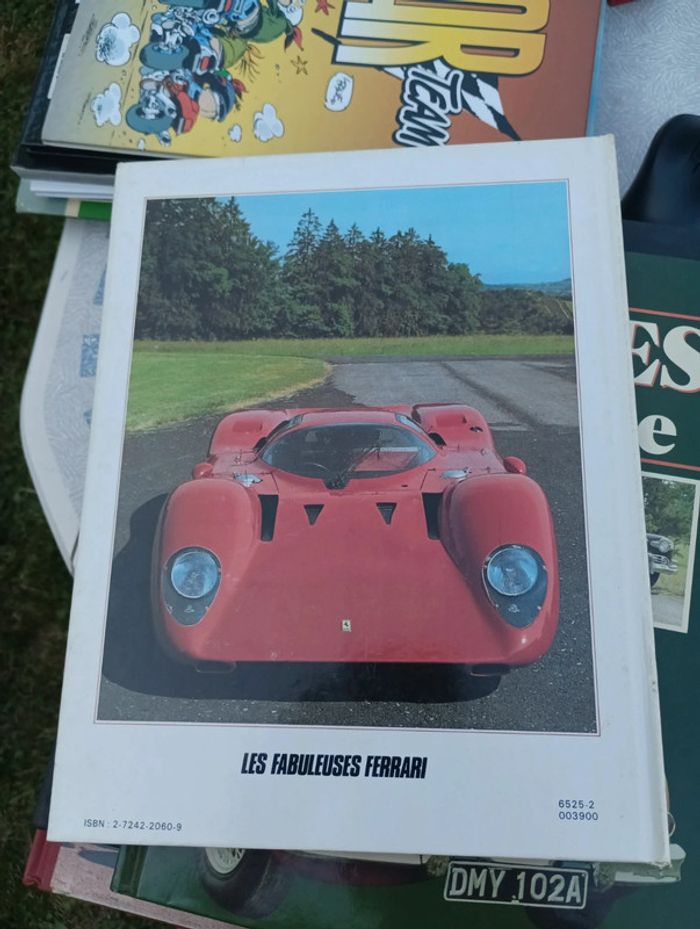 livre les fabuleuses ferrari - photo numéro 2