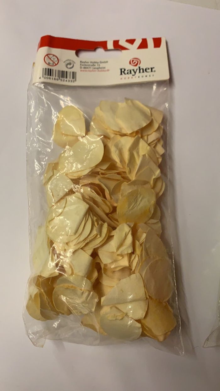 Rayher pétales en papier 2 emballages - photo numéro 2