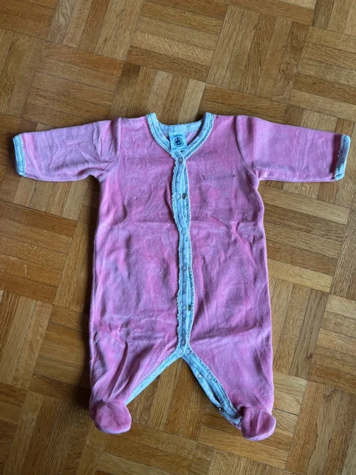 Pyjama Petit Bateau 1 mois parfait état - photo numéro 5