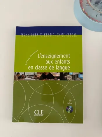 Livre l’enseignement aux enfants en classe de langue