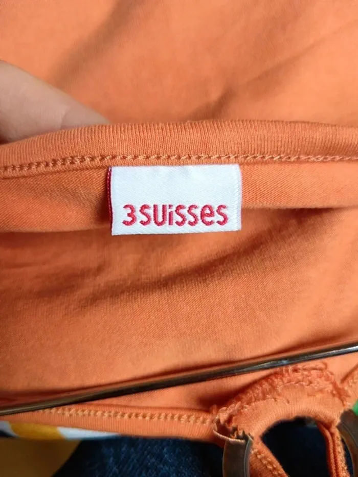 Débardeur orange à nouer 3 suisses - photo numéro 5