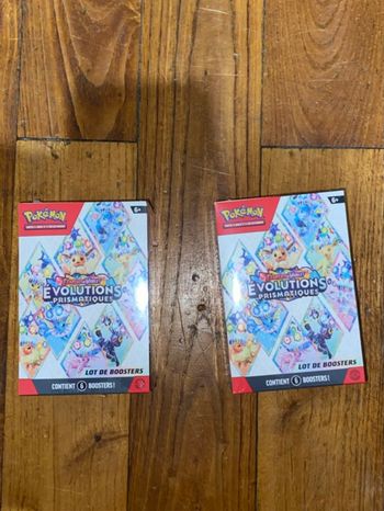 Lot 2 Bundle 8.5 Évolutions Prismatiques