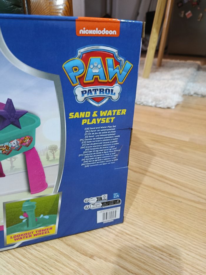 Kit de jeux de sable et d'eau paw patrol fille - photo numéro 2