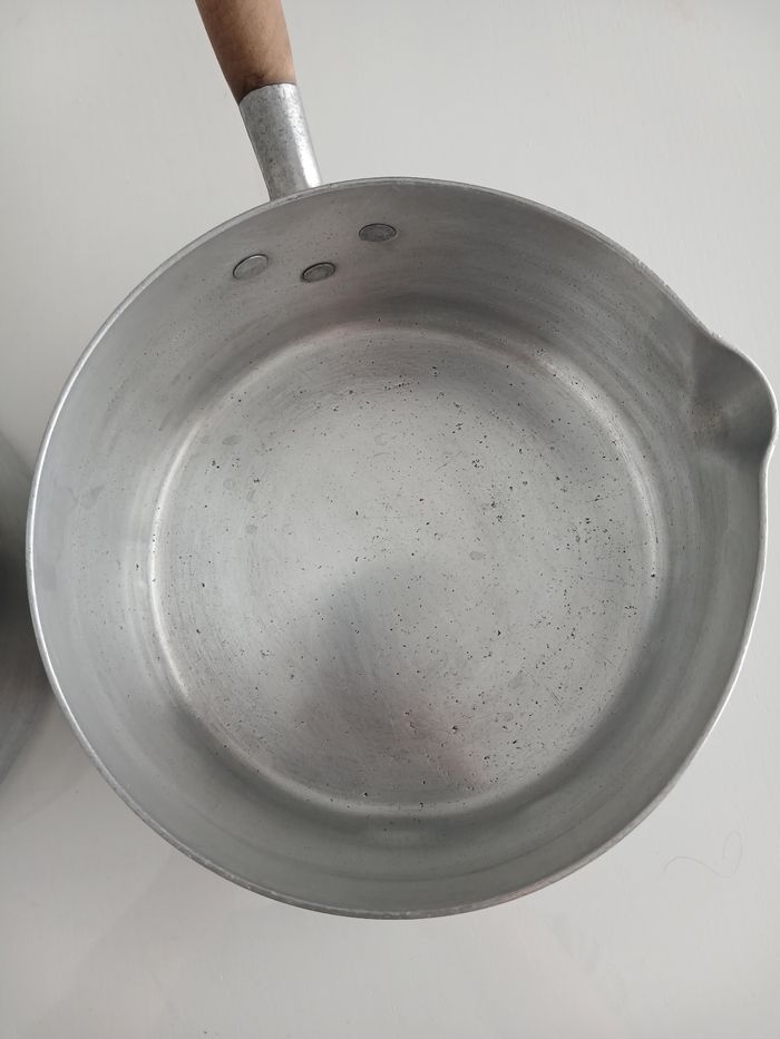 Duo de Casseroles Vintage en Aluminium - Années 80/90 - photo numéro 3