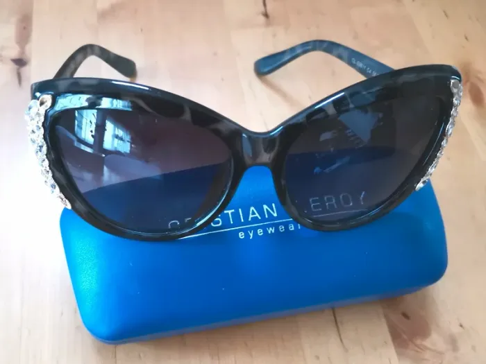 Lunettes de soleil bijou "Christian Leroy" - photo numéro 5