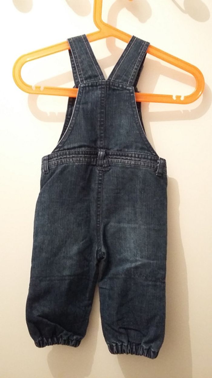 Salopette en jeans TAO 6 mois - photo numéro 2