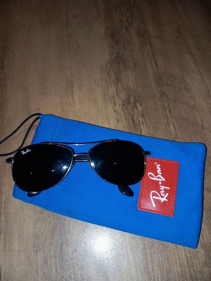 Lunettes soleil enfant ray ban aviateur 12.5cm