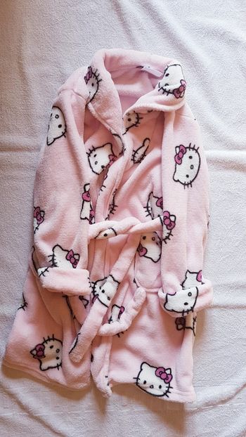Robe de chambre hello kitty 6/8 ans