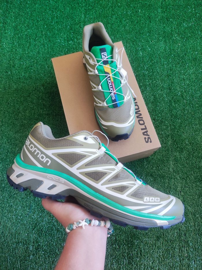 Salomon xt-6 Dried Herb Deep Lichen Green 45.5