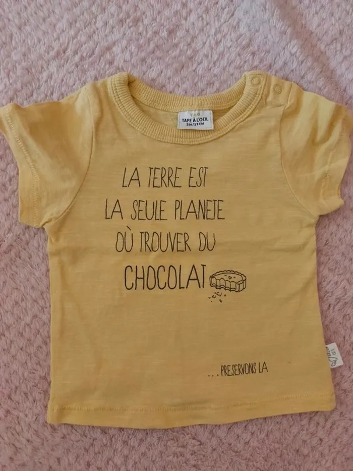 Tee-shirt Tape à l'oeil 3 mois