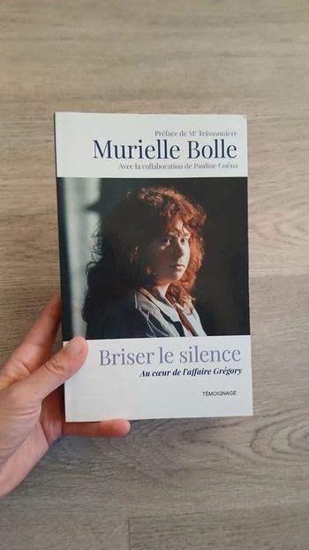 Livre témoigne Murielle Bolle
