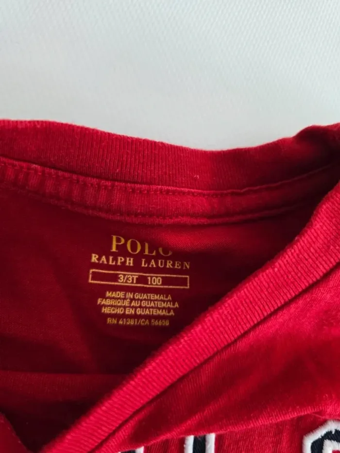 Tee shirt manches longues Ralph lauren - photo numéro 4