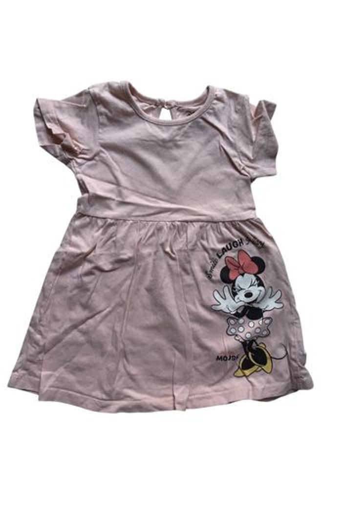 Robe rose pale Minnie Disney Primark 12 18 mois