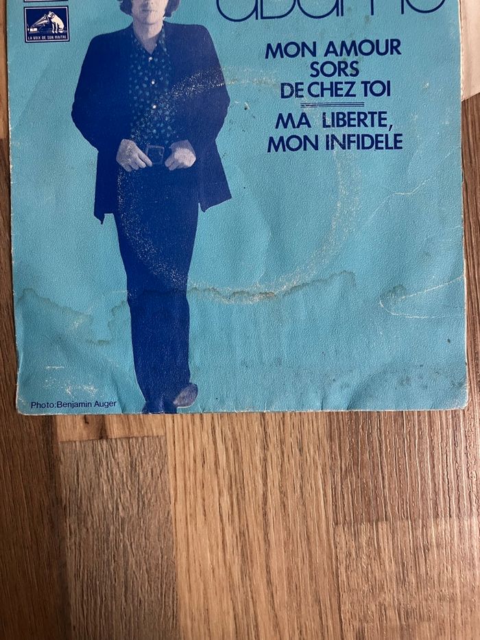 Vinyle 45 tours-Adamo-Mon amour, sors de chez toi - photo numéro 2
