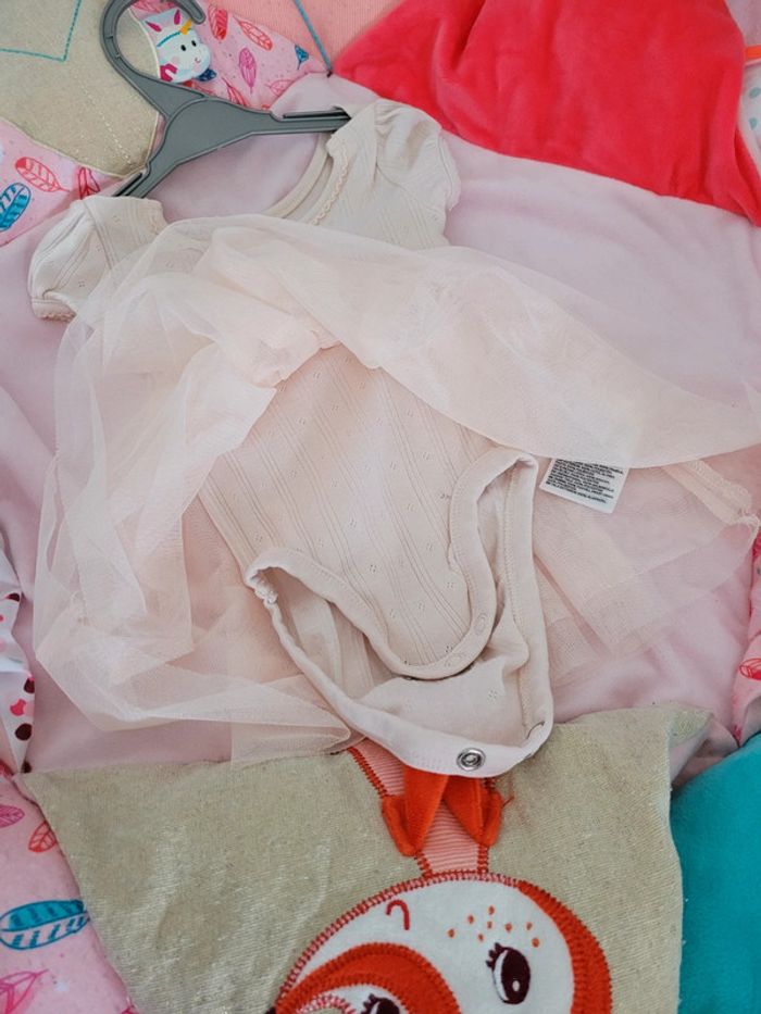 Robe bodie tulle 🌸 1 mois - photo numéro 3