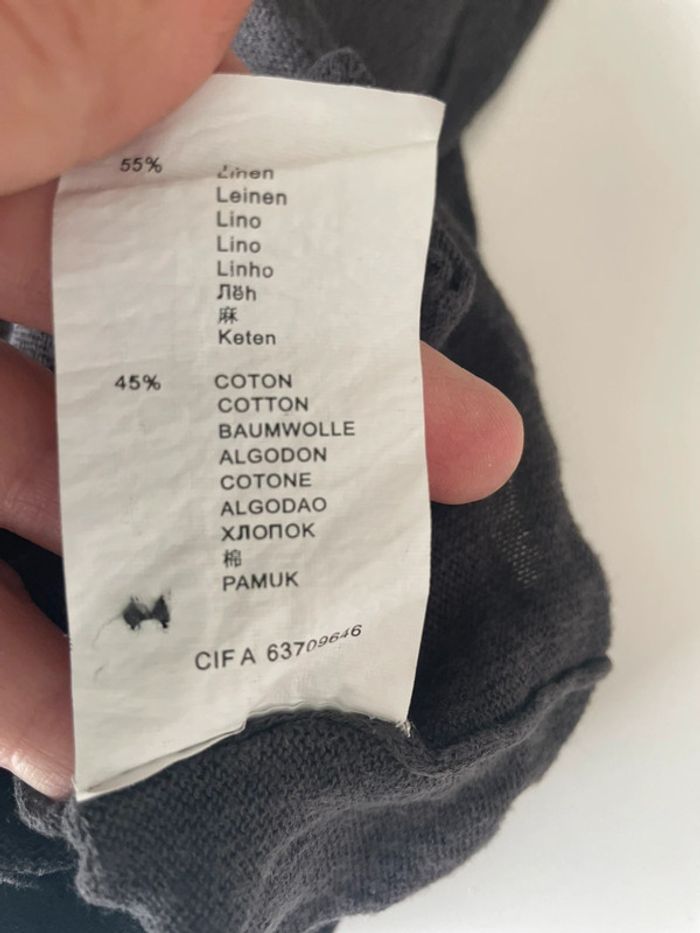 Gilet gris foncé fille - photo numéro 6