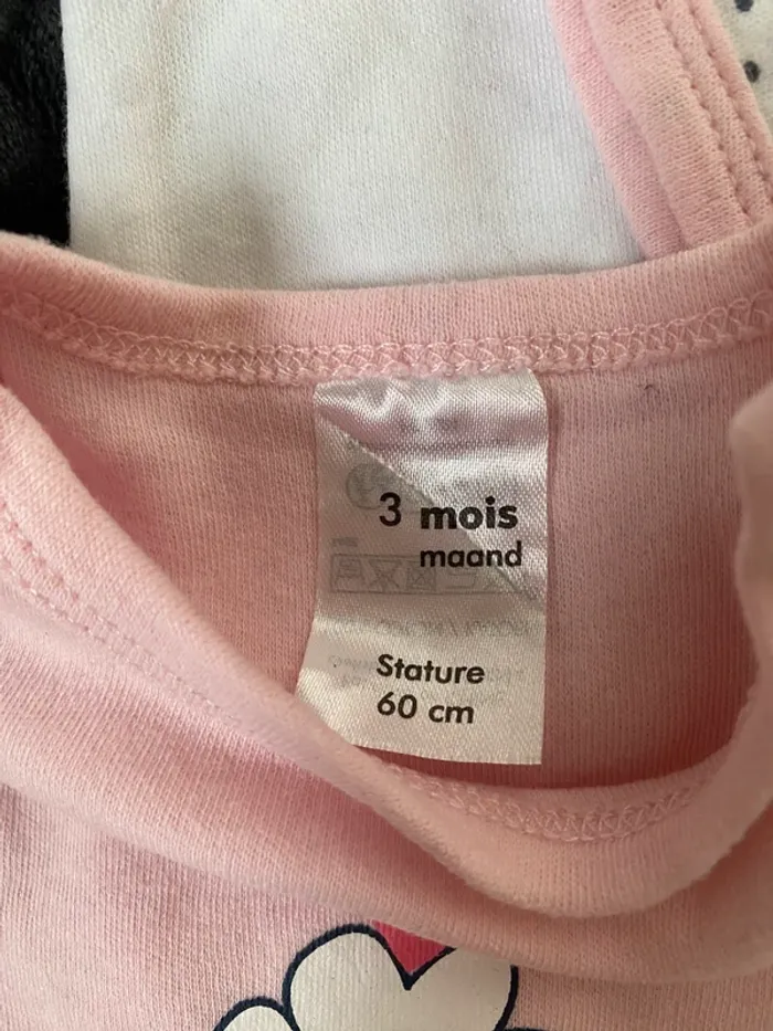 Lot de 3 bodies - photo numéro 2