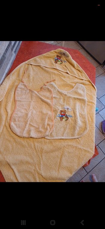 Cape de bain " nounours "