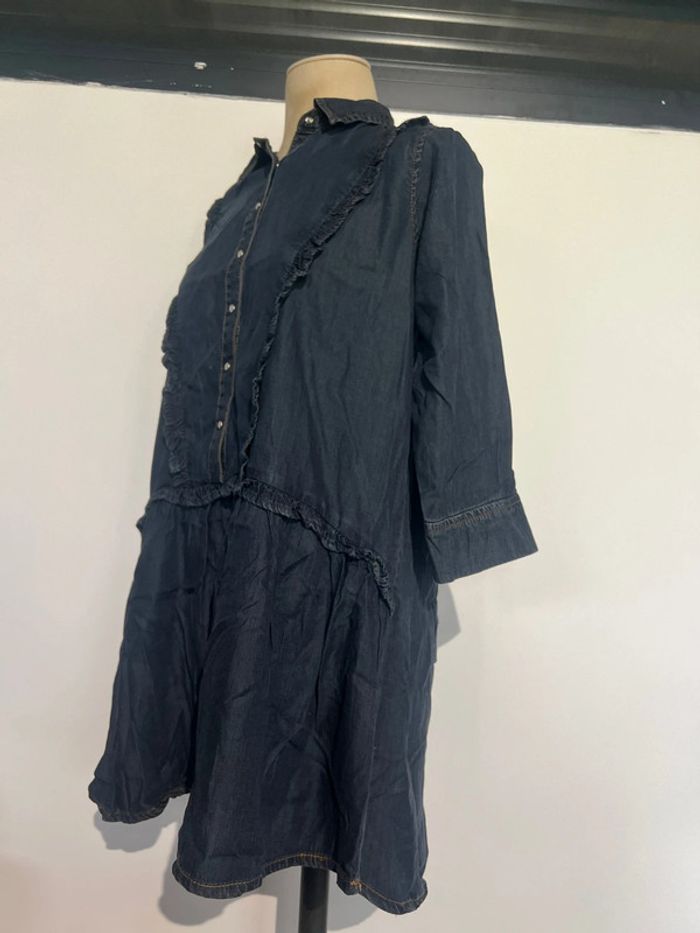Magnifique robe jeans léger - photo numéro 3