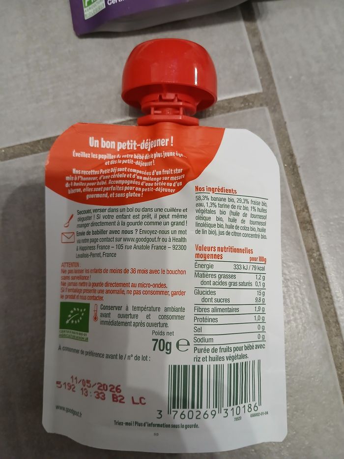 23 gourdes petit déjeuner good goût neuves - photo numéro 7