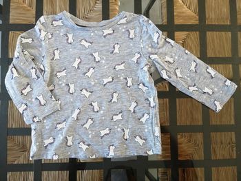 T-shirt gris licorne
