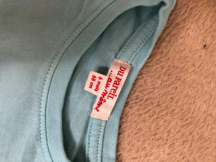 T-shirt / 6mois / du pareil au même - photo numéro 2