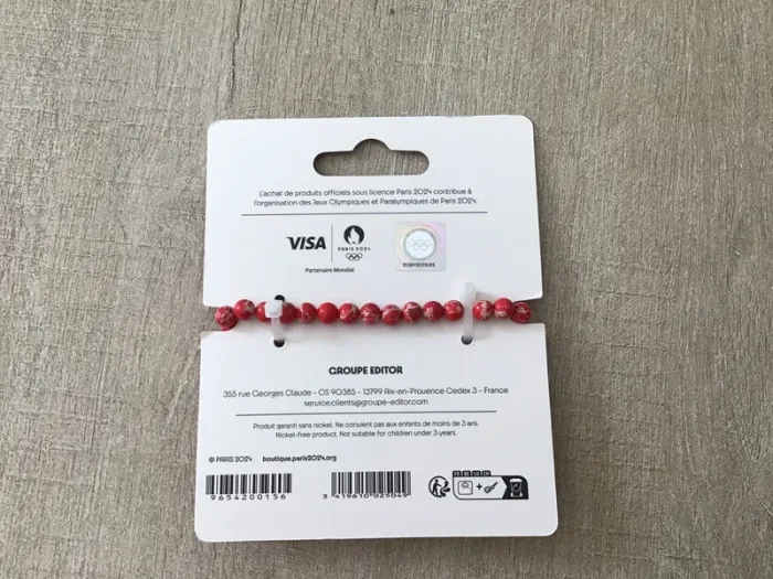 Bracelet fantaisie perles jo 2024 neuf - photo numéro 2