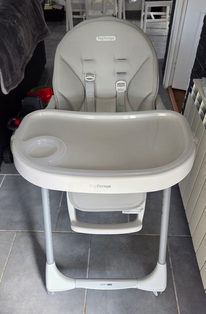 Chaise haute évolutive