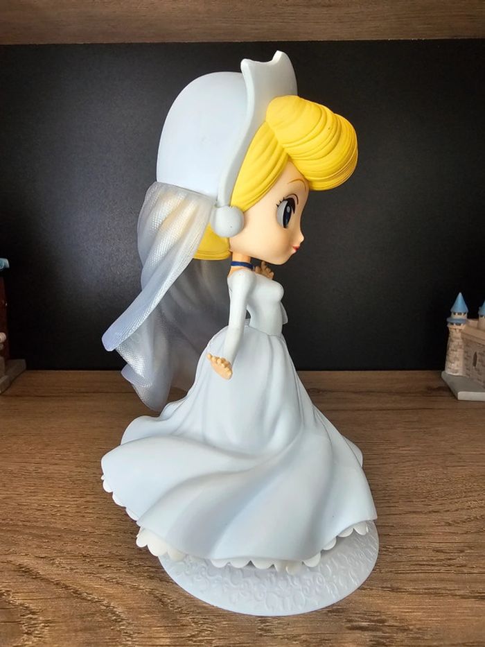 Grande figurine disney Q Posket cendrillon mariage - photo numéro 4