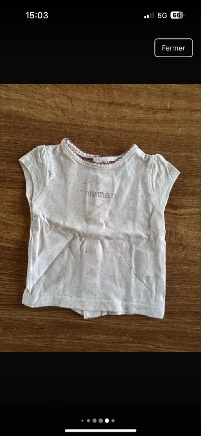 TEE shirt MC fille