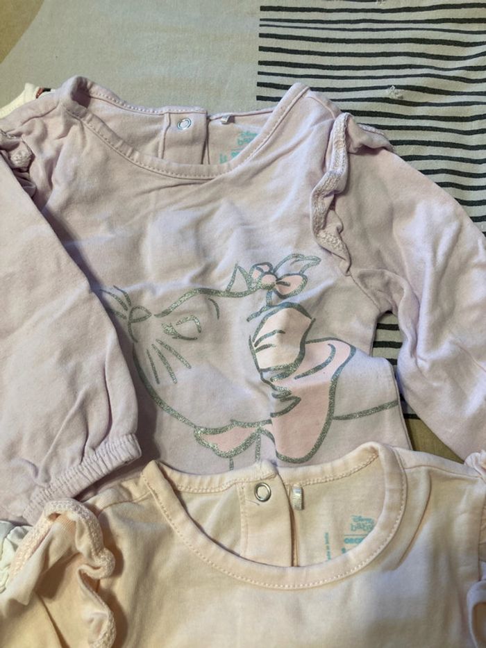 Lot de 5 tee shirt manches longues fille - photo numéro 3